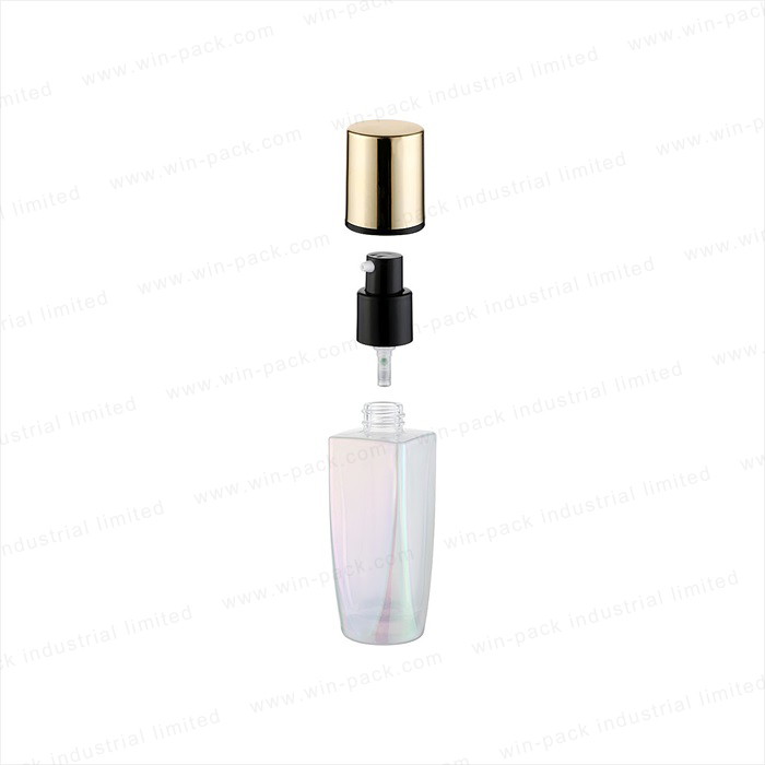 Good Design Square Shape UV Coating Lotion Bottle Winpack Top Quality 30ml 50ml 100ml Body Perfume PUMP Sprayer Screen Printing