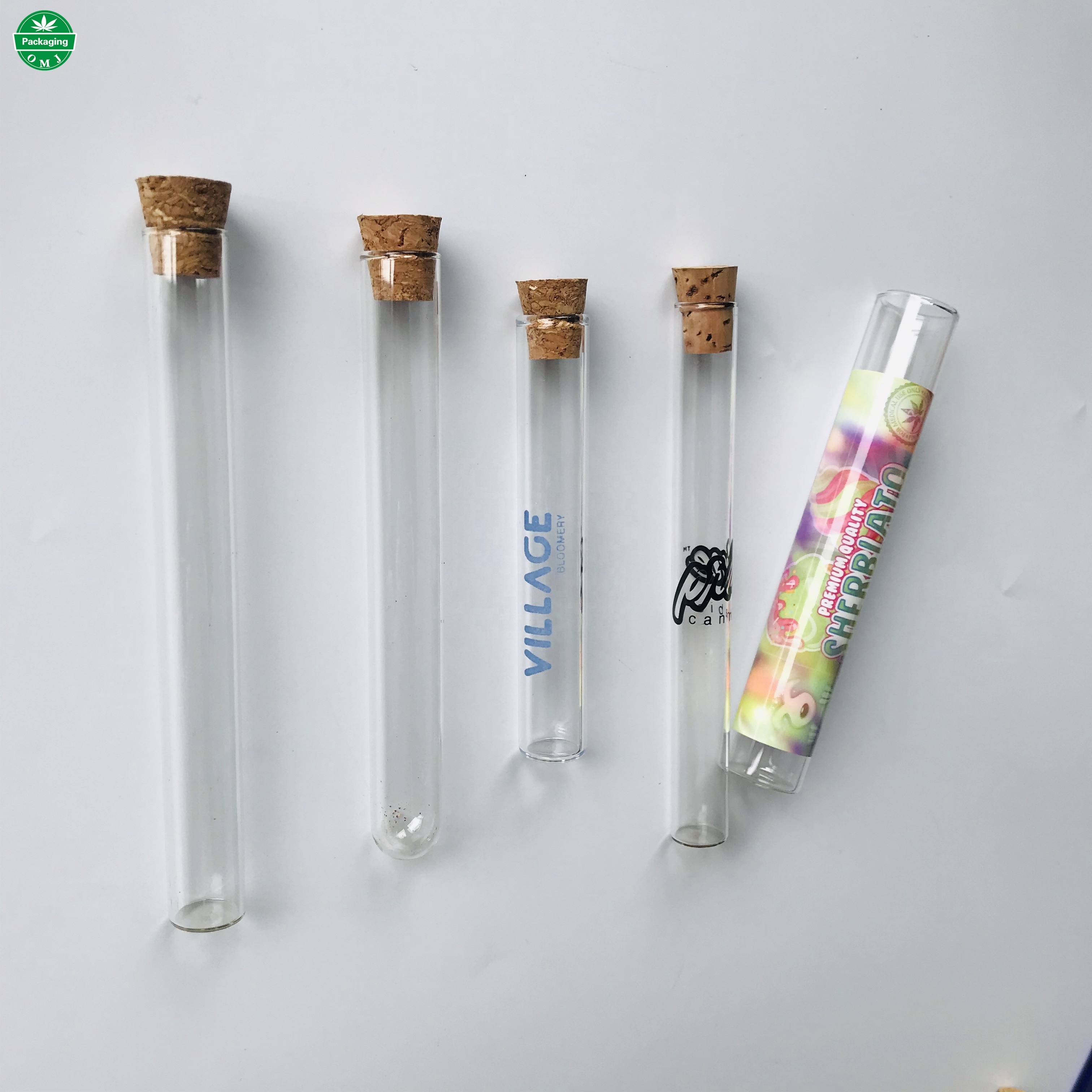 Good Price Clear Glass Blunt Tube 120mm for Joint Cones Packaging