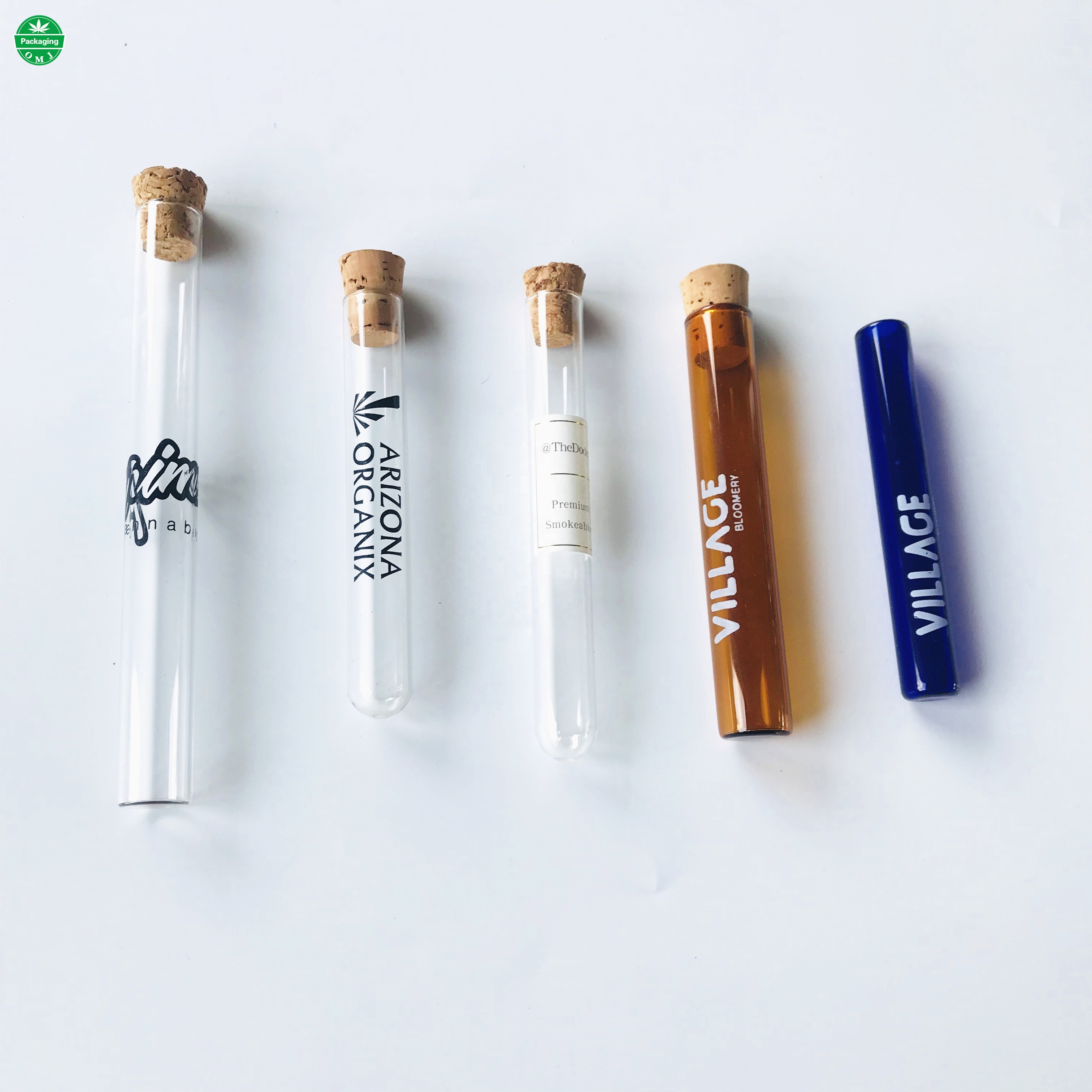 Good Price Clear Glass Blunt Tube 120mm for Joint Cones Packaging