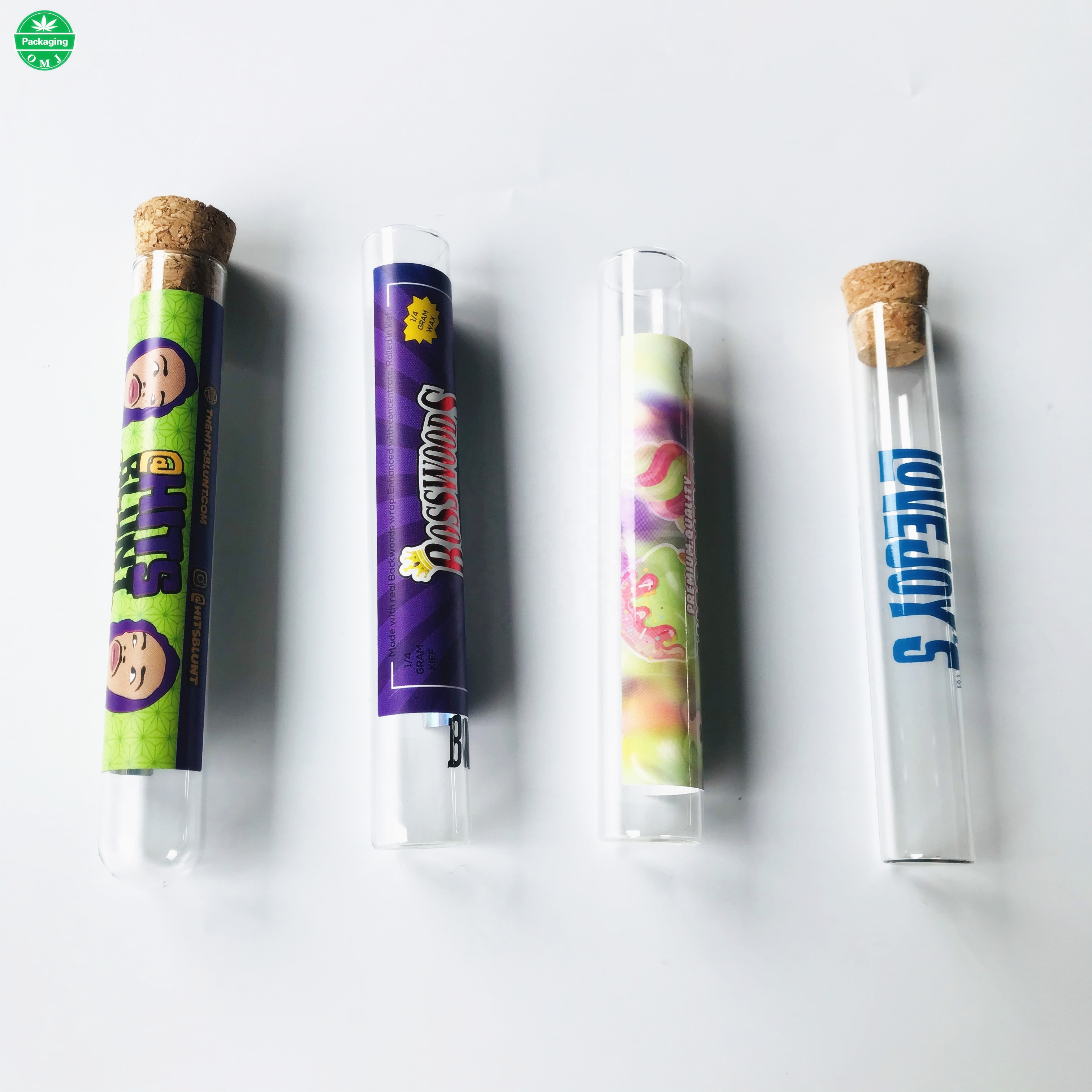 Good Price Clear Glass Blunt Tube 120mm for Joint Cones Packaging