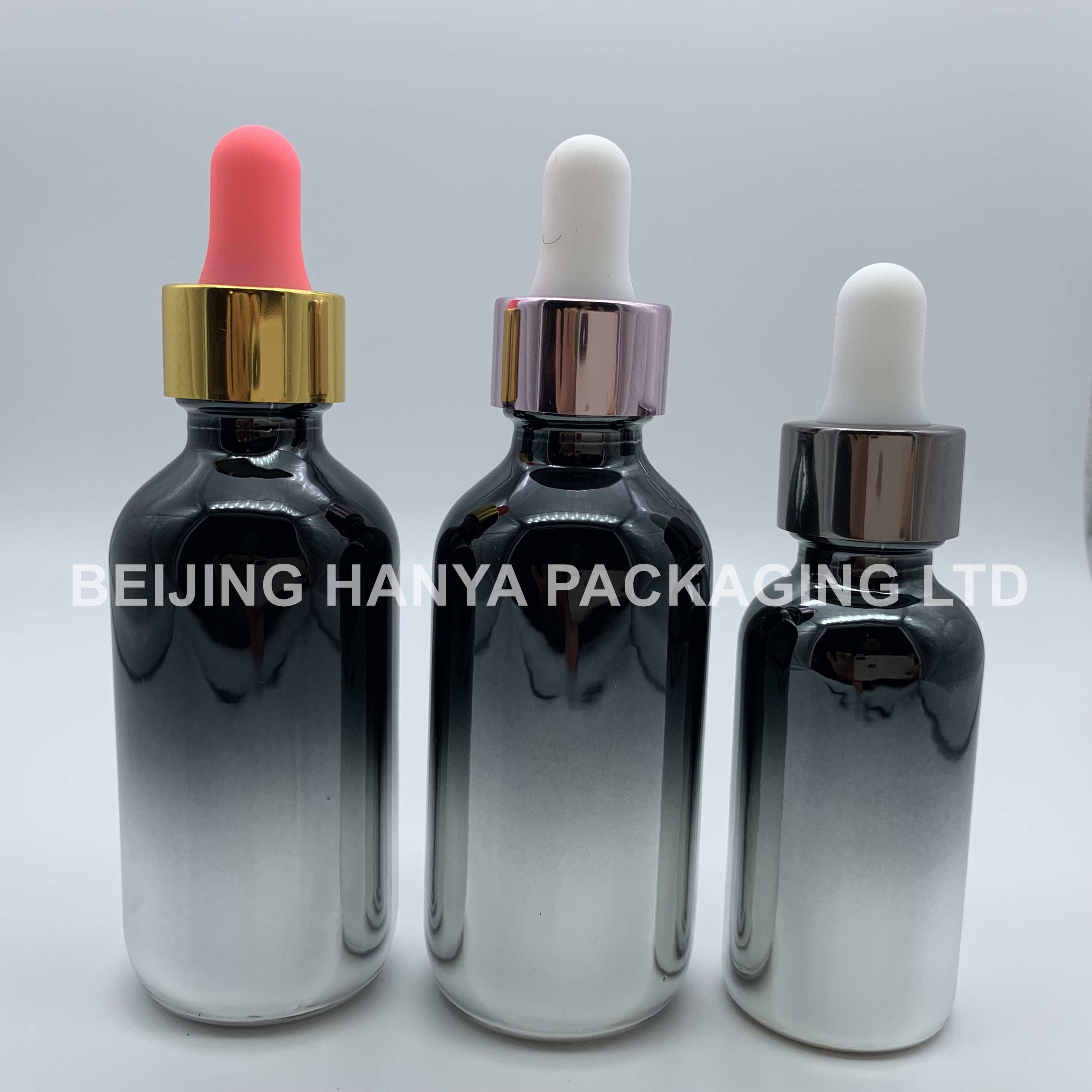 Good Quality 2 oz 60ml Boston Round Essential Oil Glass Bottle