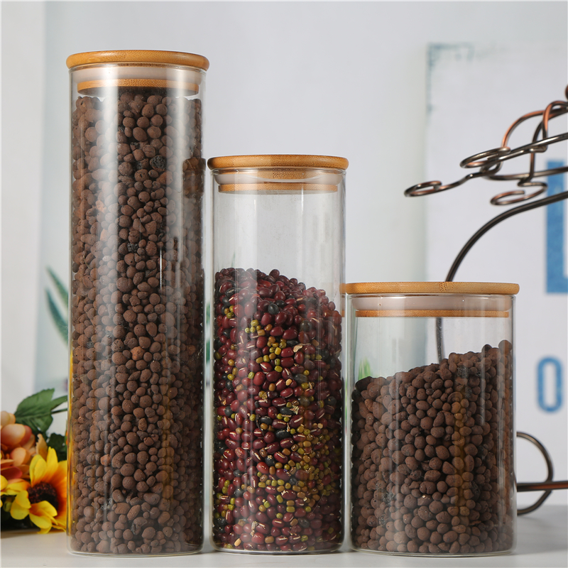 Good Quality Factory Directly Jar Glass Candle Storage Glass Jar