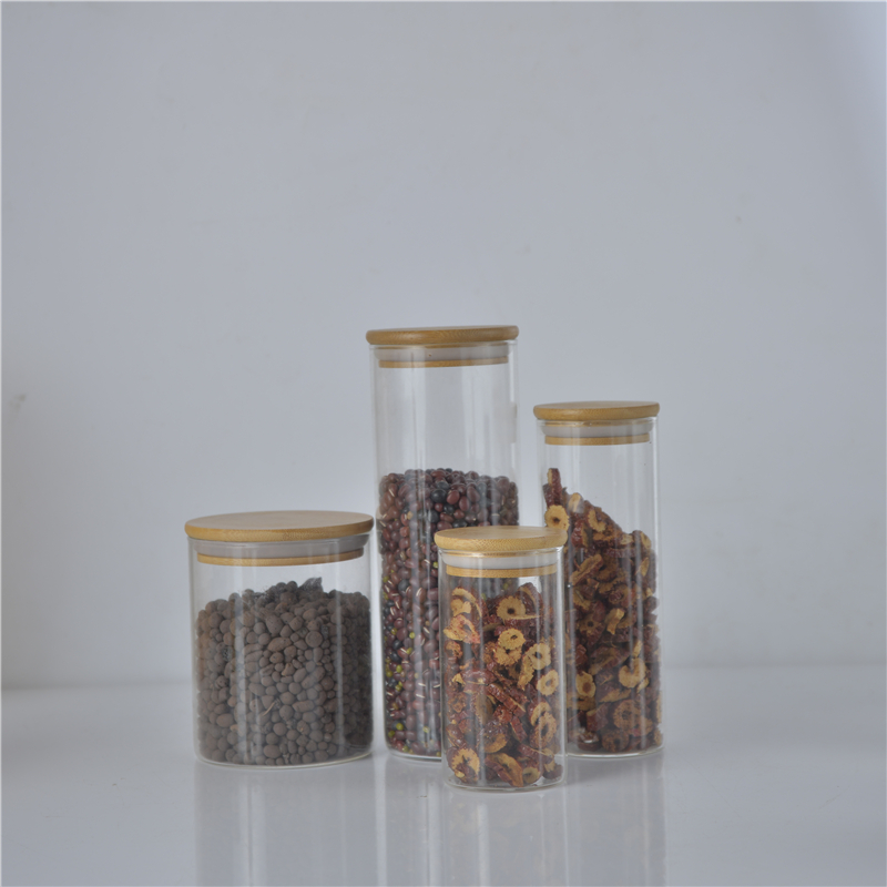 Good Quality Factory Directly Jar Glass Candle Storage Glass Jar