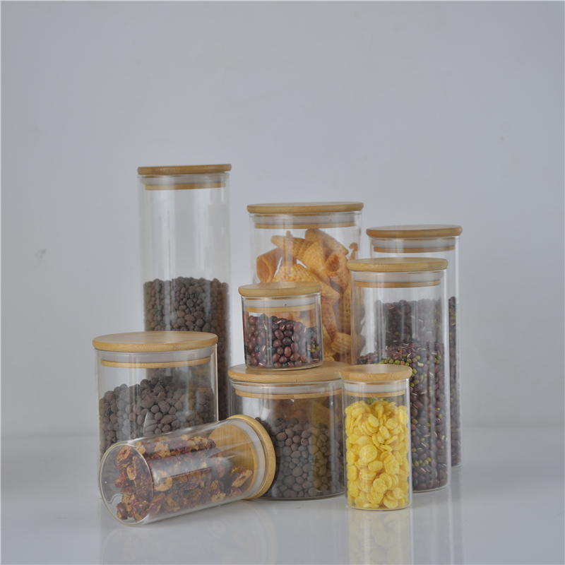 Good Quality Factory Directly Jar Glass Candle Storage Glass Jar