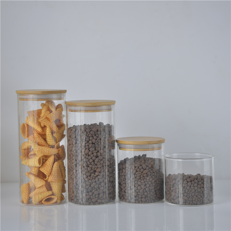 Good Quality Factory Directly Jar Glass Candle Storage Glass Jar