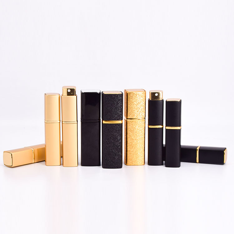 Good Quality Factory Directly Mini Aluminum Refillable Perfume Bottle Perfume Atomiser, Spray Twist 15 Ml