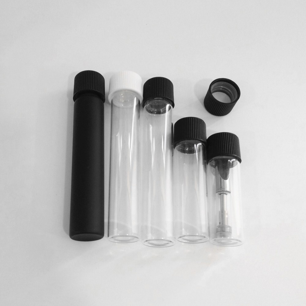 Good Quality ass Test pre roll tube glass bottle cosmetics glass container