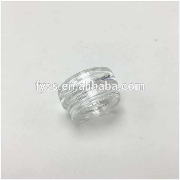 Good Quality eye cream face cosmetic 3g small glass jar with lid