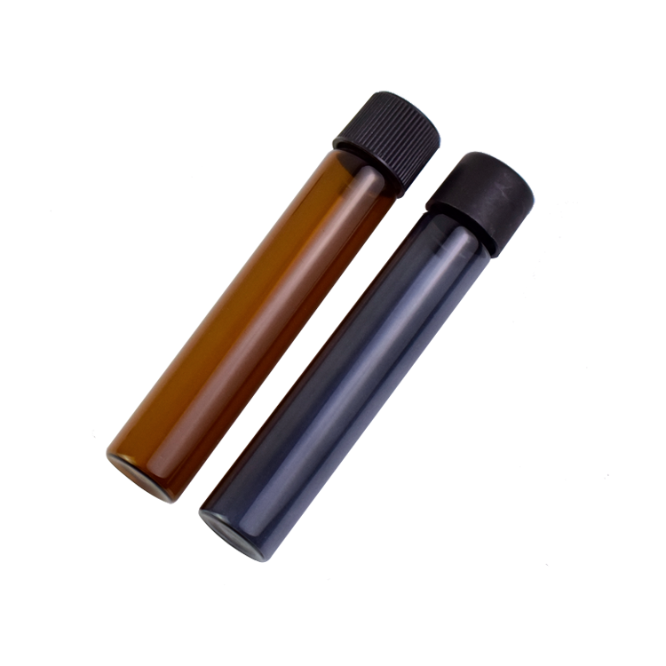 Good Quality pre roll tube glass bottle child proof container prerolled