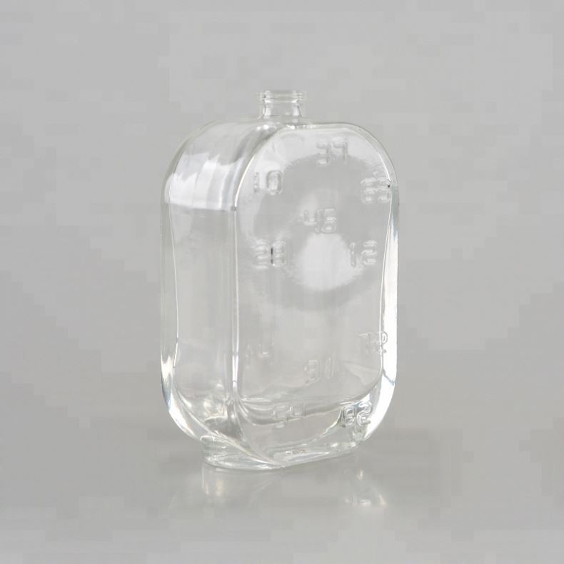 Good design 100ml glass perfume bottle with wholesale price