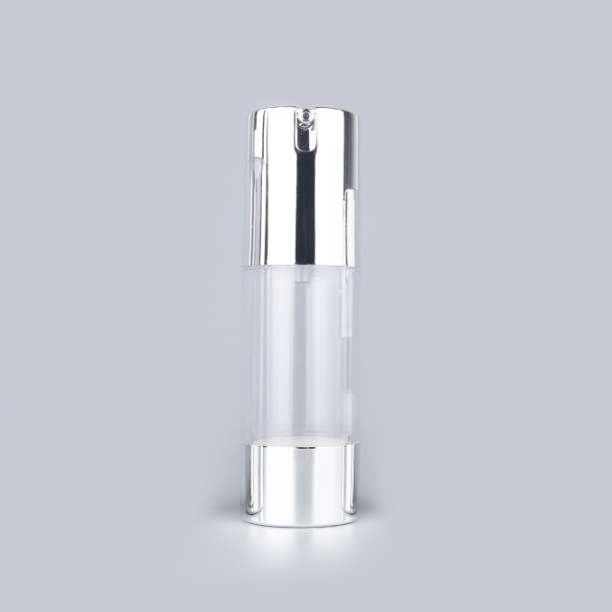 Good quality 30ml airless pump bottle transparent airless cosmetic bottles
