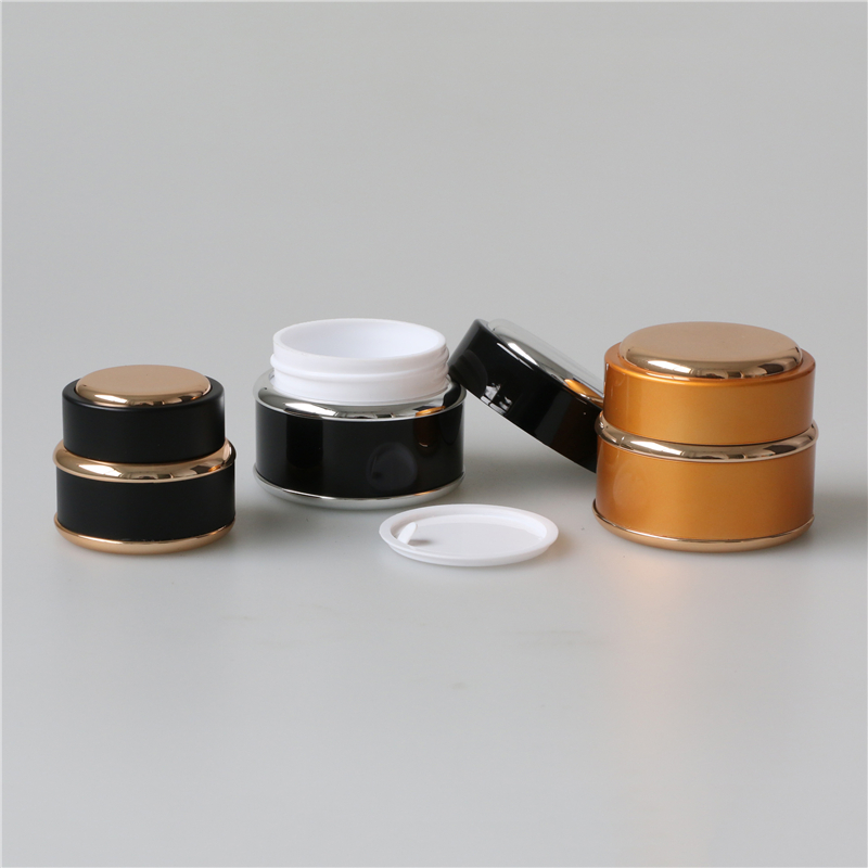Good quality 50ml plastic packaging containers and cosmetic jar