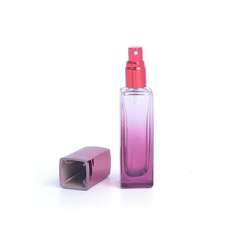 Gradient Color Perfume Bottle with Colored Lid Colored Spray Bottle for Scent Customized Spray Bottle