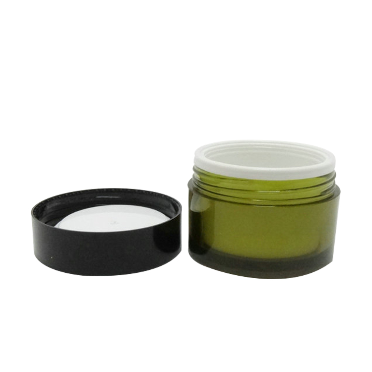Green PET Cosmetic Packaging Set Hand Sanitizer Skin Antibacterial Gel Packaging Plastic Lotion Bottle Foam Bottle Cream Jar