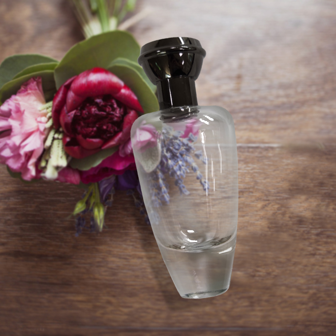 Guangdong factory wholesale classic style custom design clear frosted oil perfume empty bottle 80ml 75ml 70ml