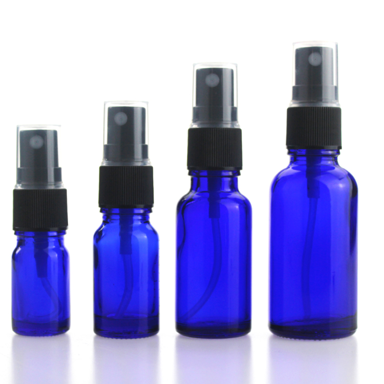 Guangzhou 10ml 15ml 30ml 50ml 100ml colorful glass cosmetic bottle for essential oil
