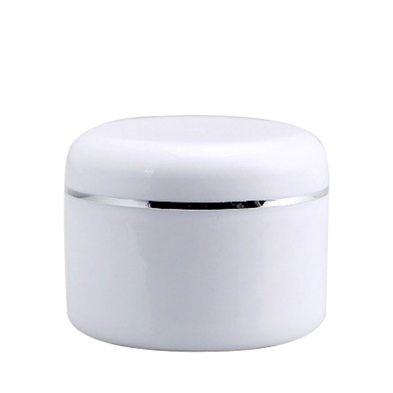 Guangzhou 200ml PP empty clear cosmetic lotion jar with lid