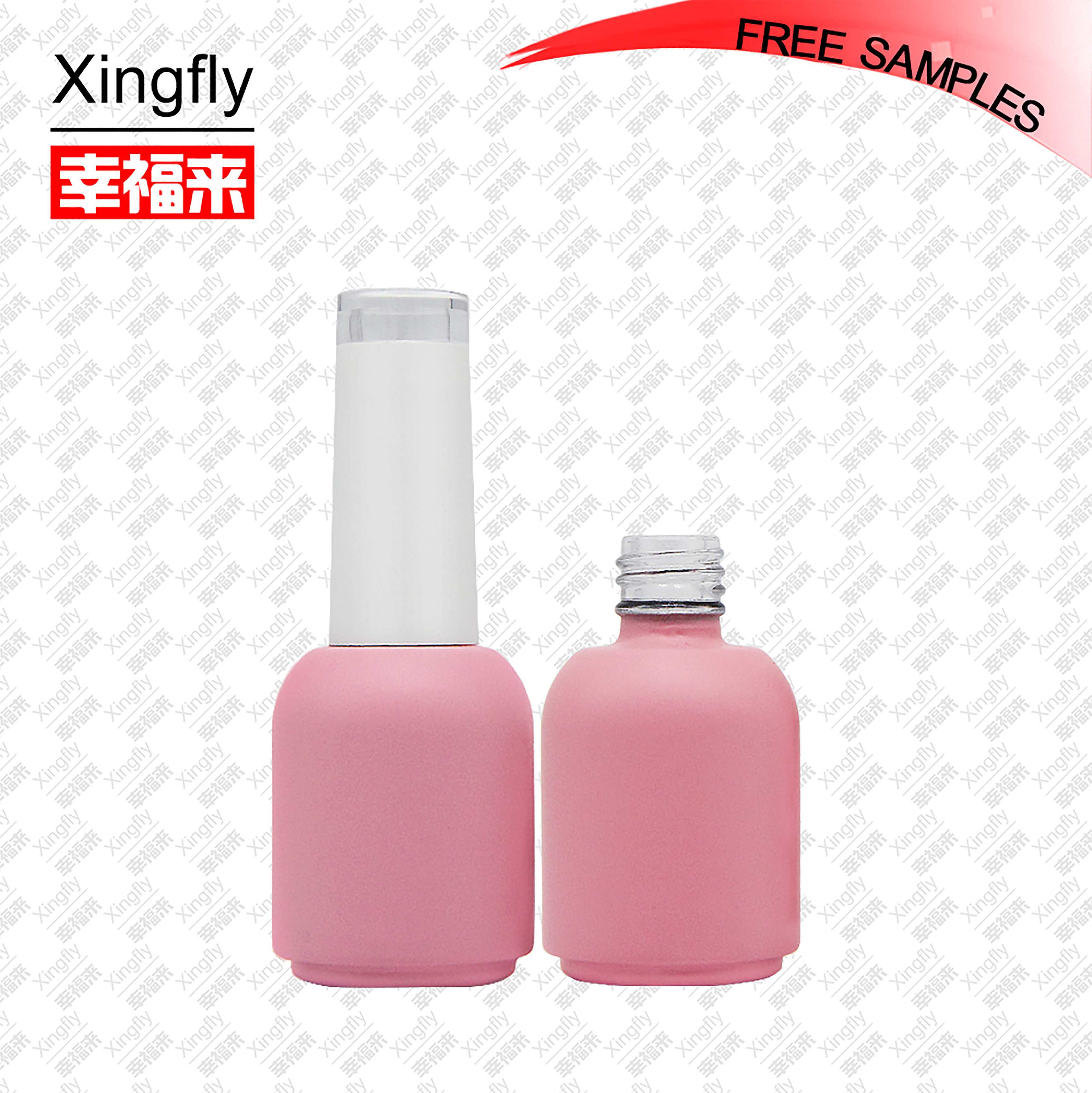 Guangzhou Xingfly 10ML Round Glass Nail/ Gel Polish Bottle/empty nail polish bottle
