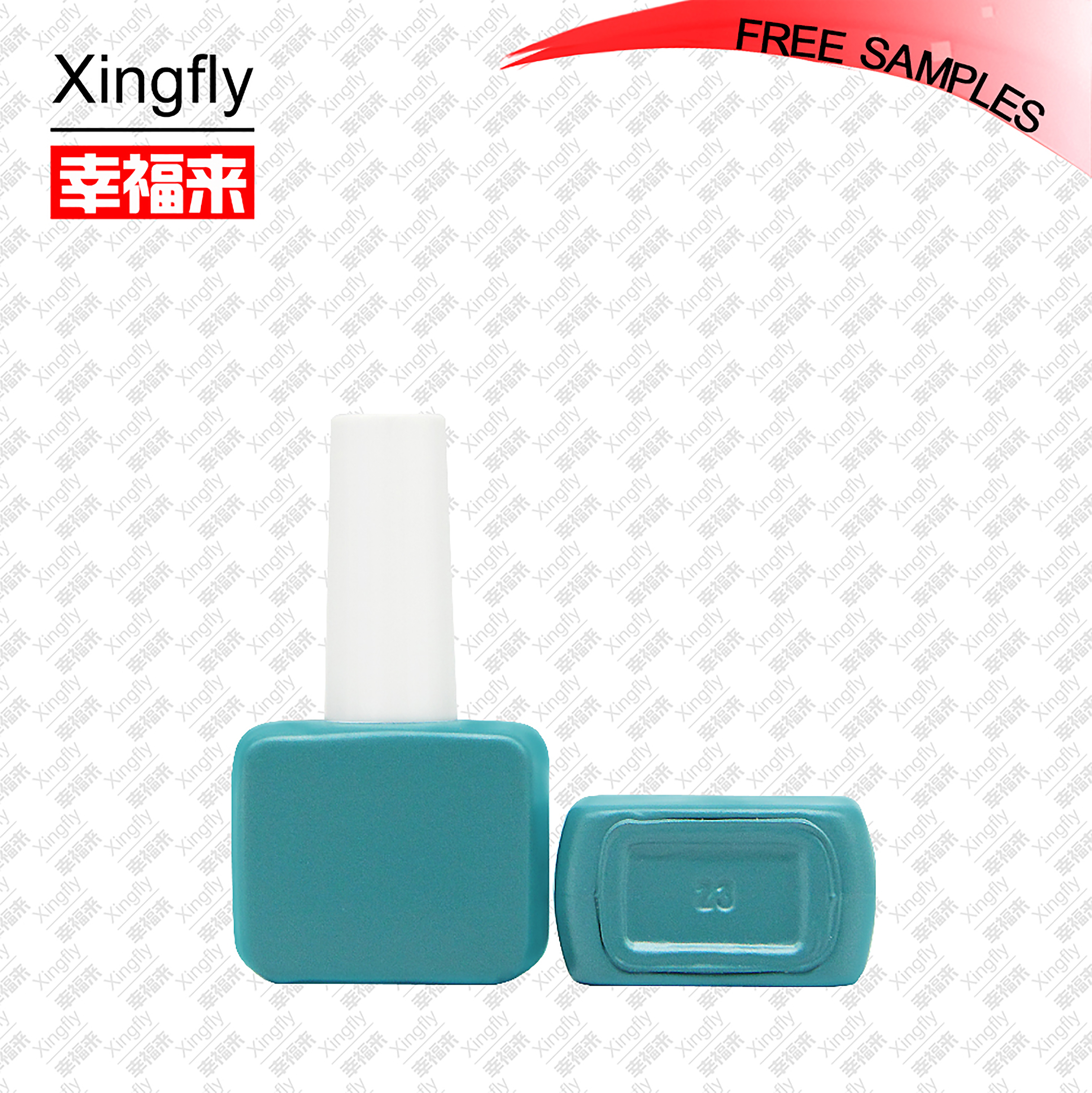 Guangzhou Xingfly 13ML Glass Nail/ Empty Gel Polish Bottle With Cap and Brush