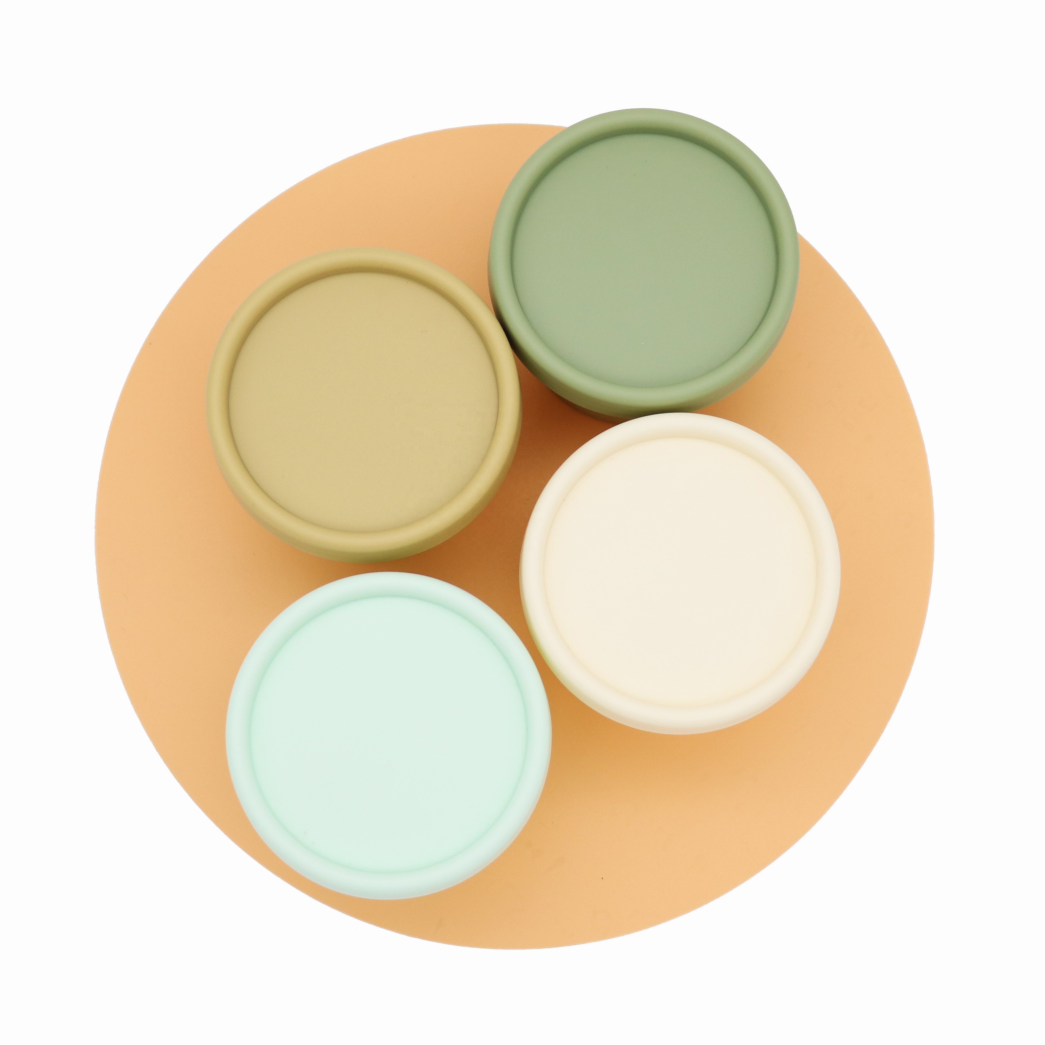 Guangzhou factory production 100g cream jar plastic cosmetic packaging for jelly skin care