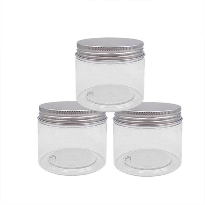 Gzlg Factory Wholesale Plastic Face Eco Friendly Cosmetics Packaging Plastic Cosmetic Cream Jar Body Lotion Containers White Cap