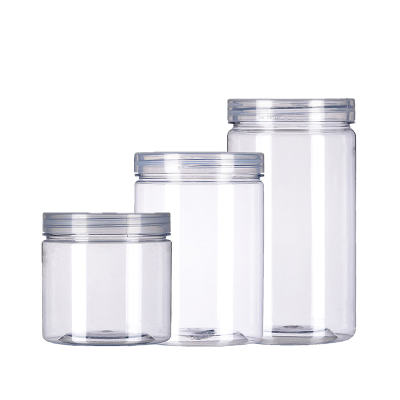 Gzlg Factory Wholesale Plastic Face Eco Friendly Cosmetics Packaging Plastic Cosmetic Cream Jar Body Lotion Containers White Cap