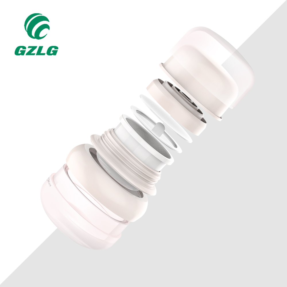 Gzlg Wholesale Custom 100Ml 120Ml 200Ml 250G Amber Cream Jar 10G Plastic Container With Lid