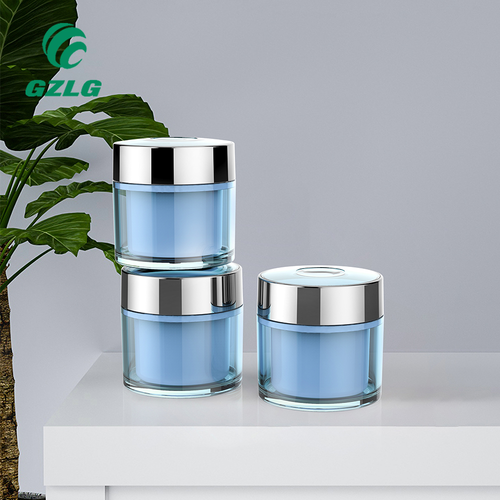 Gzlg Wholesale Fancy Cosmetic Hair Mask Jar Luxury Lotion Face Eye Cream Container