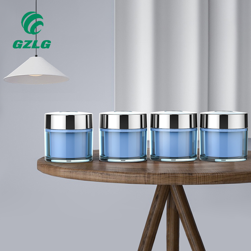 Gzlg Wholesale Fancy Cosmetic Hair Mask Jar Luxury Lotion Face Eye Cream Container