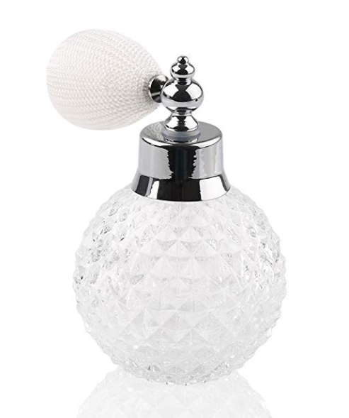 H&Z wholesale custom made Beautyflier 3.4 Oz Perfume Atomizer Clear Glass Empty Refillable Perfume Bottle with Long Tassel