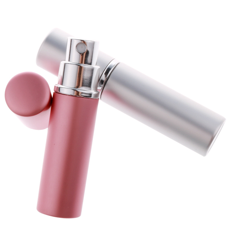 H243 5ml Home Fragrances Travel Refillable Fragrance Atomizer Portable Glass Spray Bottles Aluminium Perfume Bottle