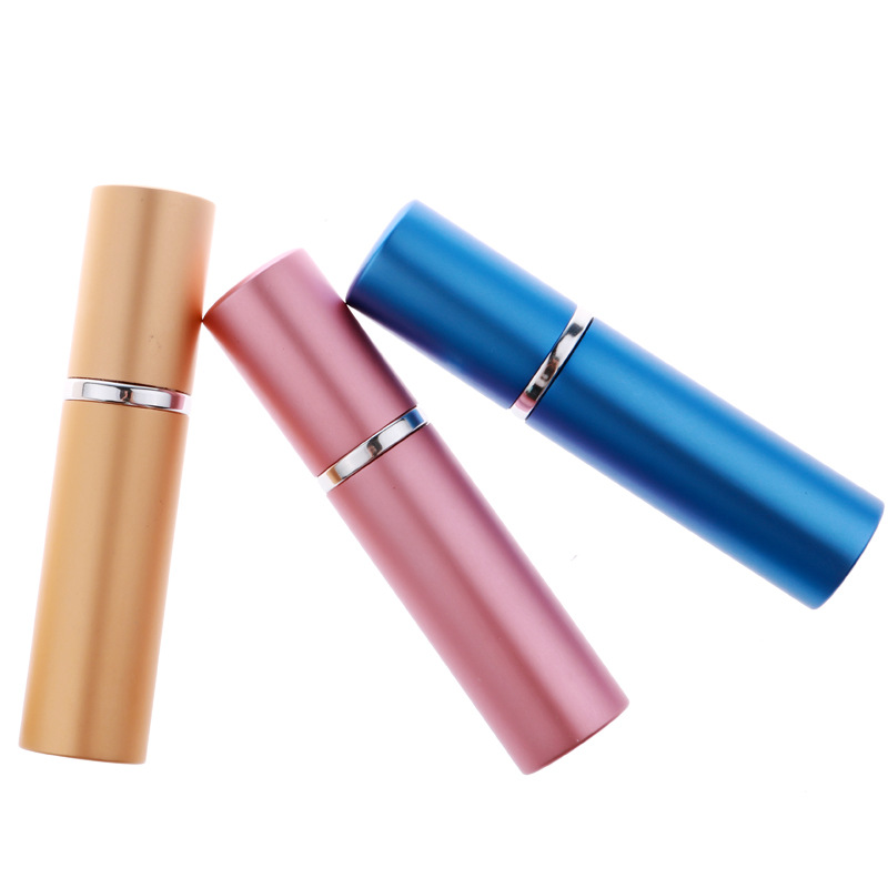 H243 5ml Home Fragrances Travel Refillable Fragrance Atomizer Portable Glass Spray Bottles Aluminium Perfume Bottle