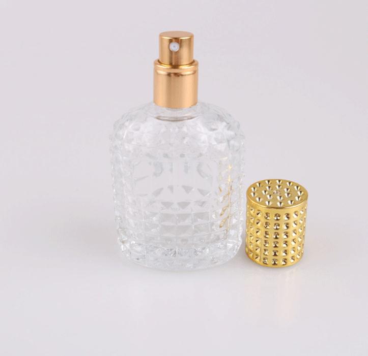 H740 30ml 50ml Empty Cosmetic Containers Spray Bottles Outdoor Travel Multi Colour Portable Glass Perfume Bottle