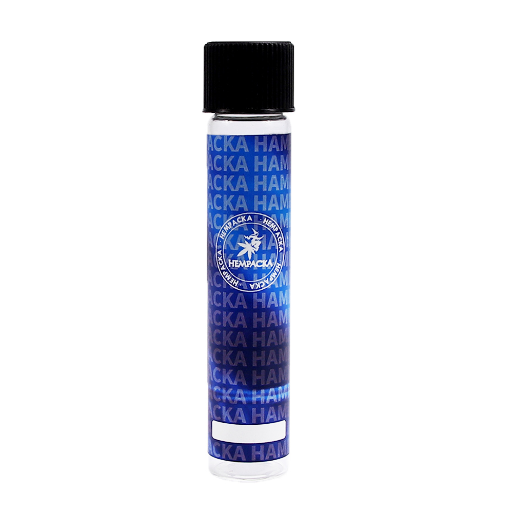 HEMPACKA Child Proof Doob Joint Blunt Tube Prerolled Glass Tube With CR Top