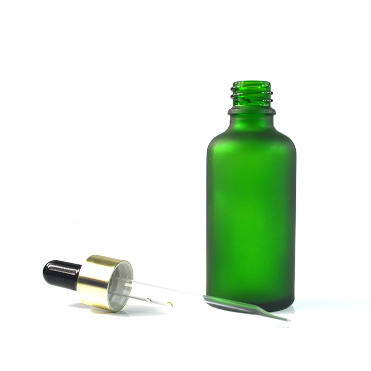 HIgh quality boston glass essential oil 5ml 10ml 15ml 20ml 30ml 50ml 100ml clear green amber glass dropper bottle with pipette