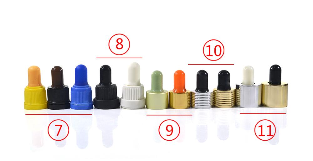 HIgh quality boston glass essential oil 5ml 10ml 15ml 20ml 30ml 50ml 100ml clear green amber glass dropper bottle with pipette