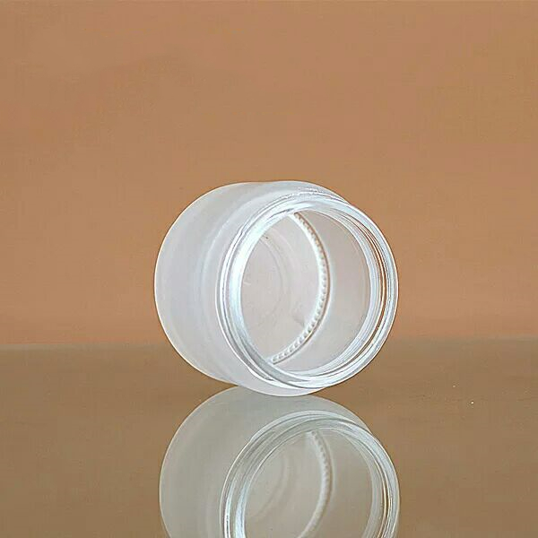 HONGHUA Factory Price Cylindrical Glass Jar For Cream Cosmetic