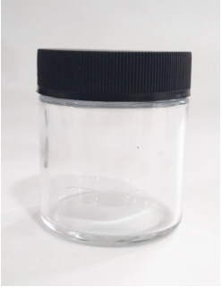 HOT Custom Round Glass Jar 1oz 2oz 4oz 6oz 10oz 18oz Glass Cosmetic Jar Straight Side Glass Jar with Lid