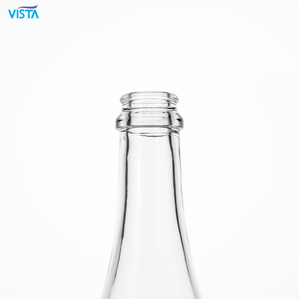 HOT SALE 750ML CLEAR CHAMPAGNE BOTTLE