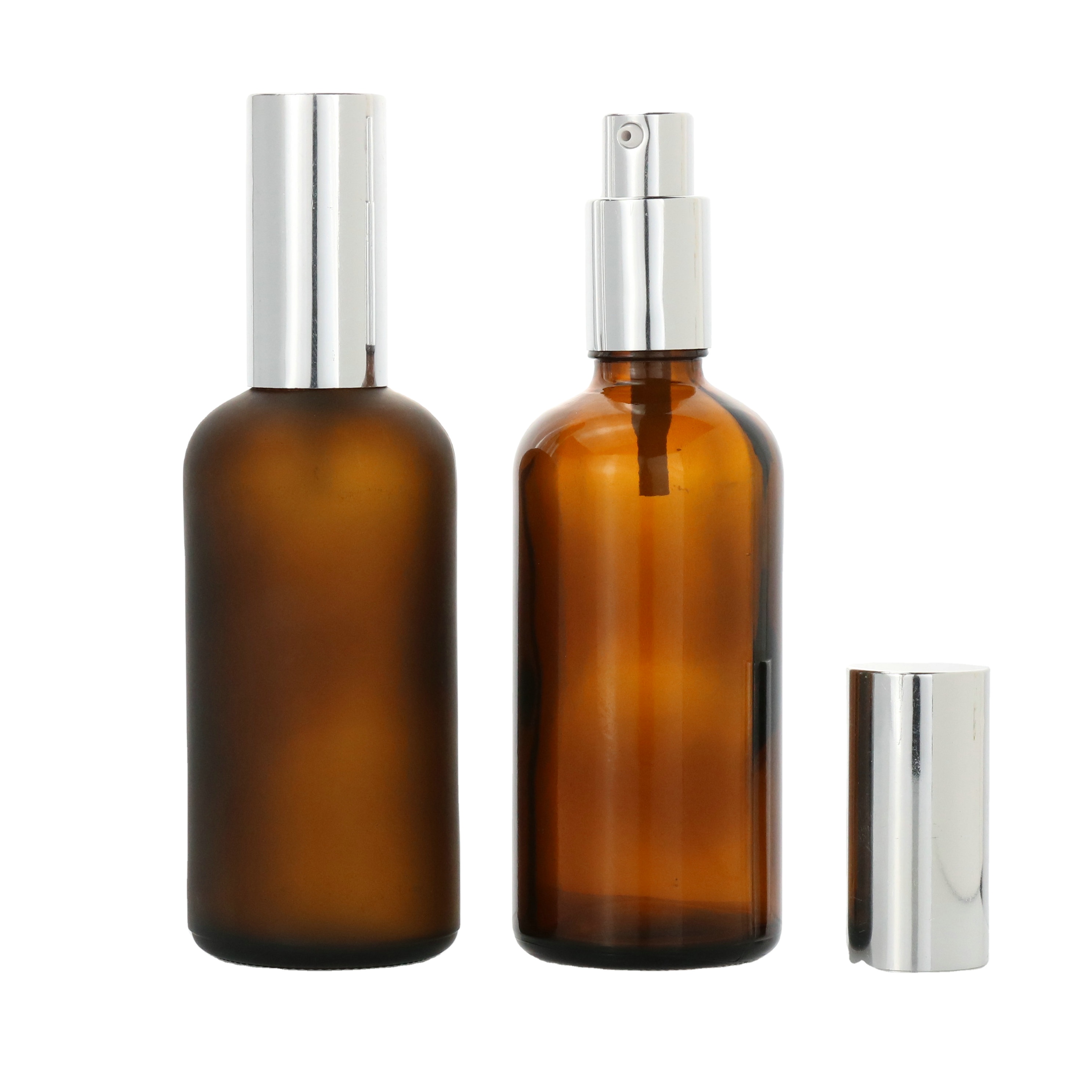 HOT SALE matte black glass essential oil 30ml 50ml mist spray bottles frosted black glass bottle with aluminum sprayer cap