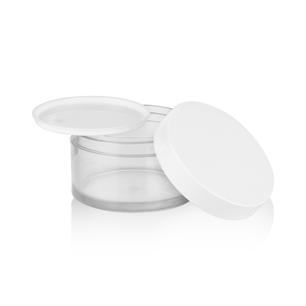 HOT SALES 150ML clear packaging cream empty plastic Pet cosmetic jar