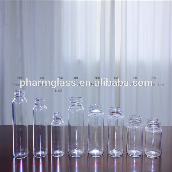 HOT-SEAL Borosilicate Glass Baby Feeding Bottles baby bottle manufacturing