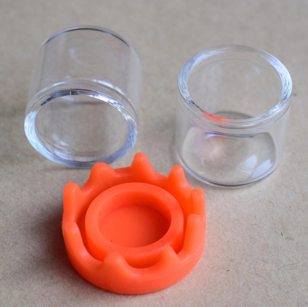 HOT SELL borosilicate glass jar for CBD oil silicone lid wax oil essential oil mini glass jars