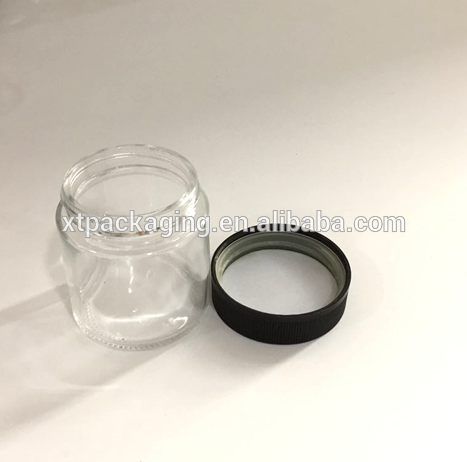 HOT SELLING 1oz 2oz 3oz 4oz 5oz 6oz glass jar weed container weed storage jar with CR lid child resistant