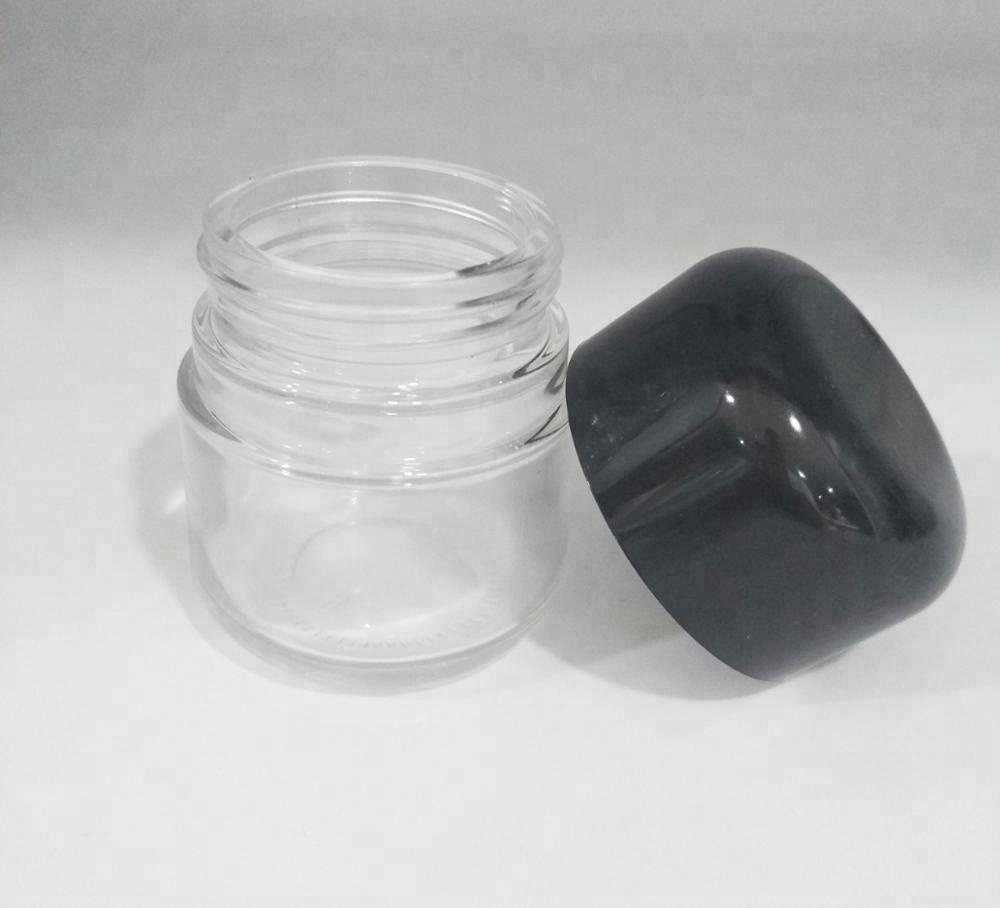 HOT SELLING Air tight child resistant packaging cbd flower glass stash jar 2oz 3oz 4oz childproof jars