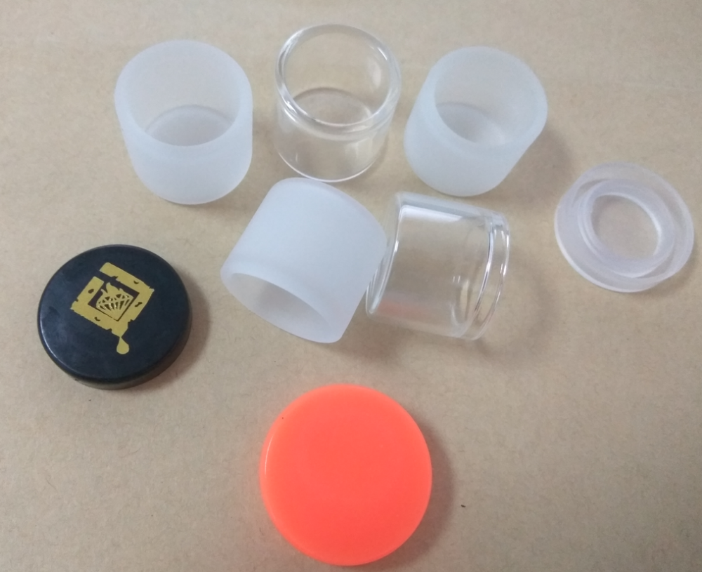 HOT SELLING Round glass food grade container clear packaging small glass candy containers