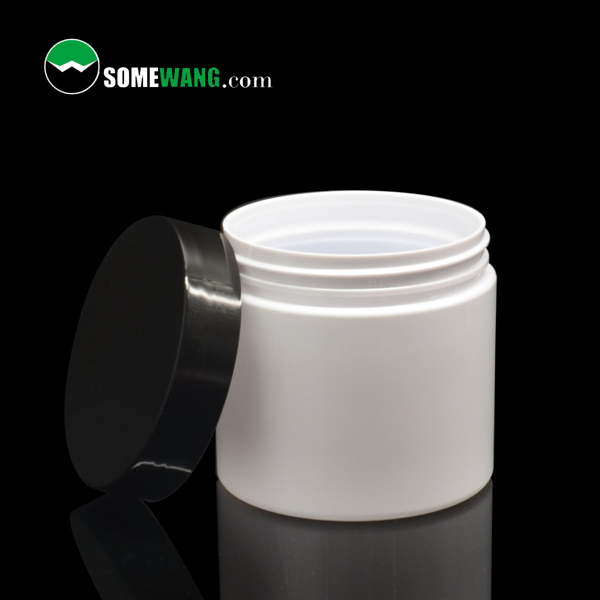 HOT Selling ISO 9001180ml 200ml 250ml 300ml 400ml 500ml Quality System PET thick wall cream jar for cosmetic packaging