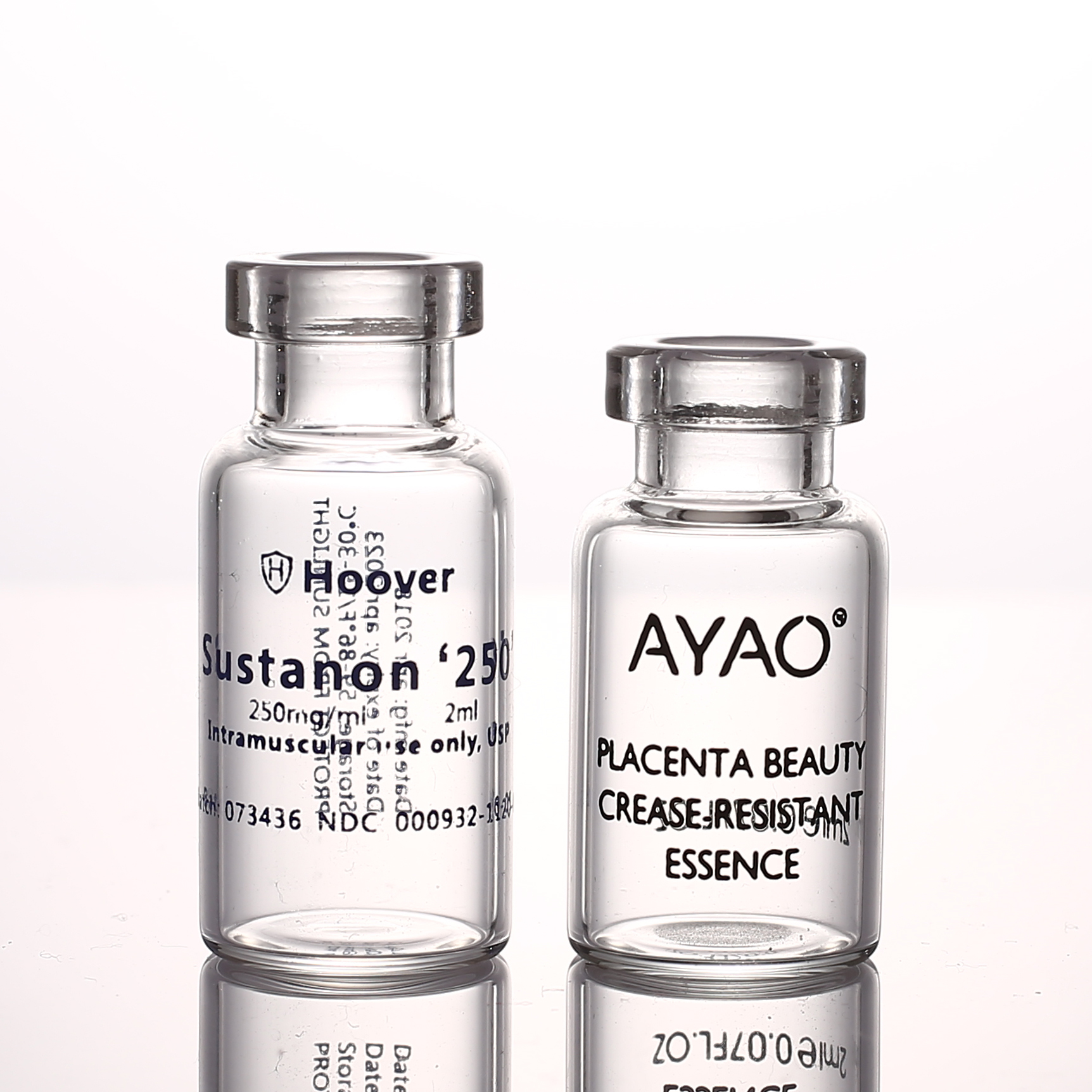 HOT high quality competitive price glass vial inject glass vial bottle empty glass vial for cosmetic 5ml 7ml 8ml 10ml