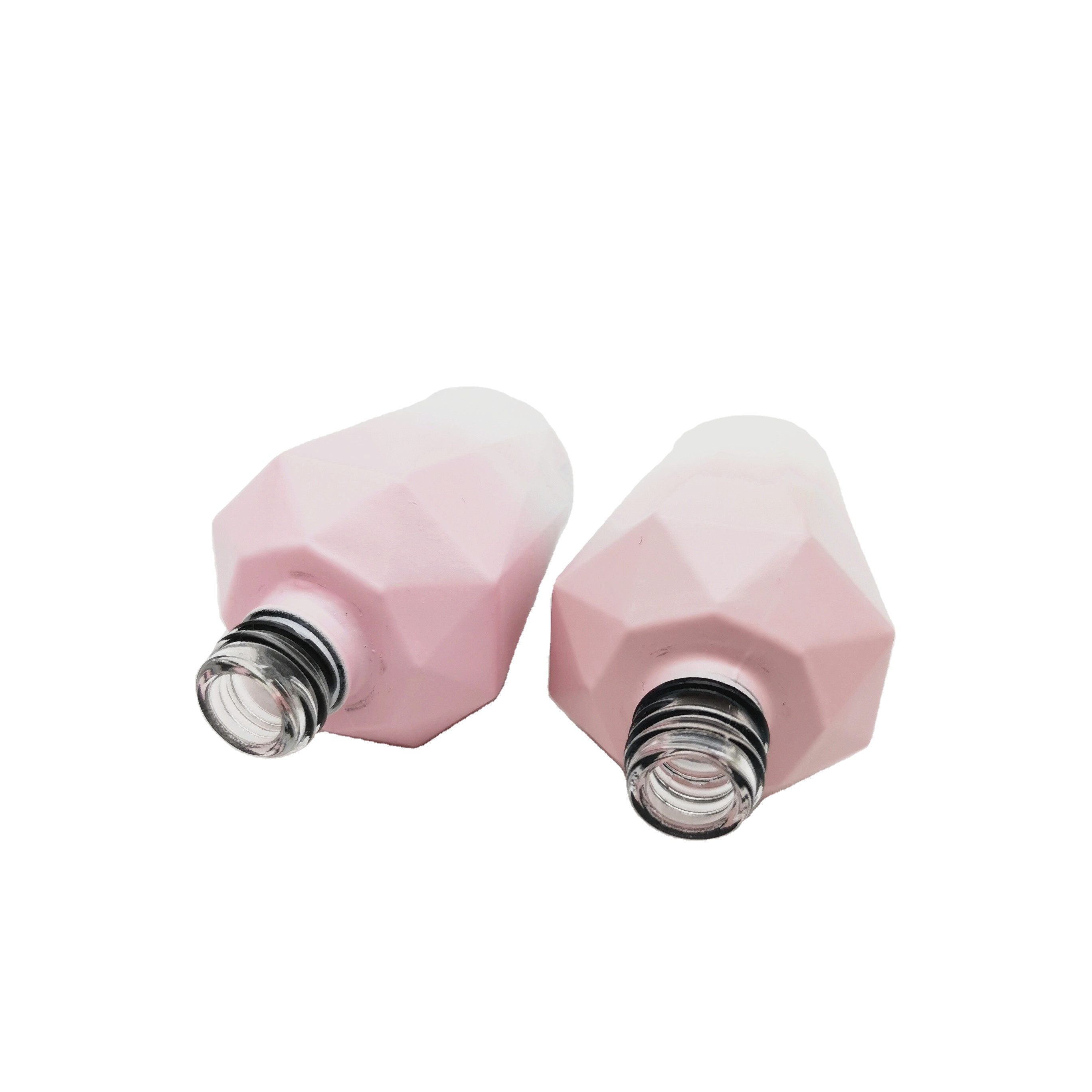 HanYa 2021 OEM pink nail polish bottle with brush