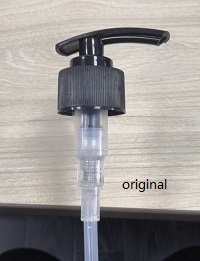 Hand Glass Foam Soap Bottle With Pump Dispenser